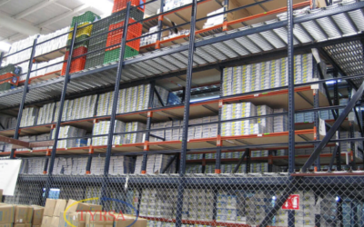 Crecer hacia arriba es la nueva estrategia: pasarelas para almacenes