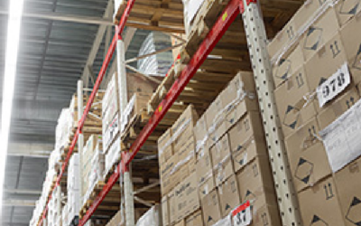 Capacidad de carga y seguridad en estantes para almacén