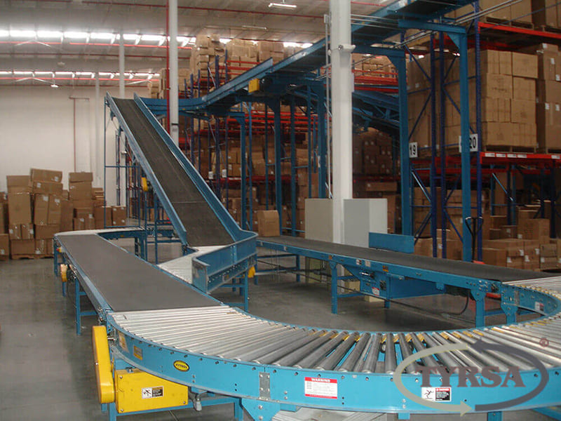 Transportadores de banda modulares para la escalabilidad en almacenes modernos